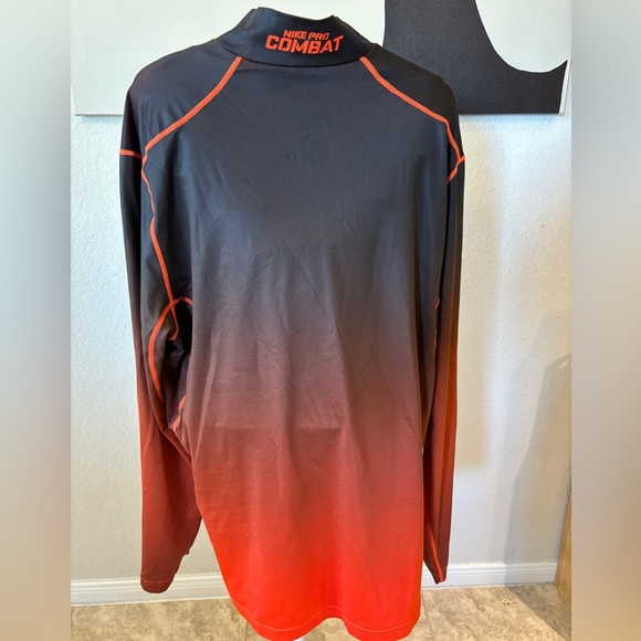 Nike pro combat. Long sleeve workout shirt great shape nice color way.🤳🥷 - Picture 4 of 11
